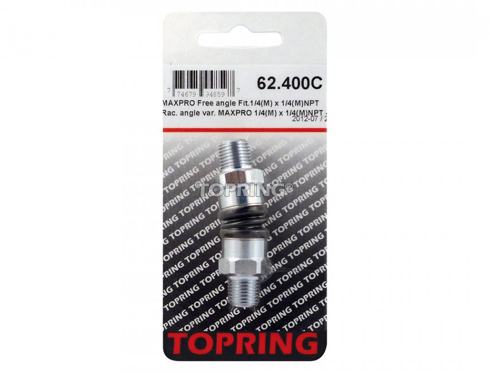 Adaptateur pivotant 1/4 (M) ?  1/4 (M) NP