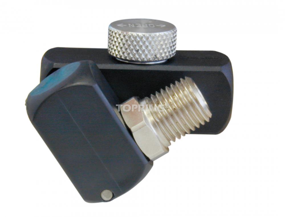 Racc. piv. 1/4NPT + contrôle de débit AIRPRO