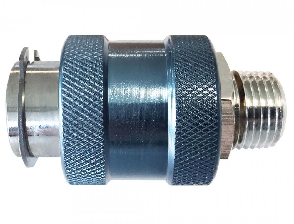 Valve coulissante en aluminium 3/8 (F) NPT ?  3/8 (M) NP