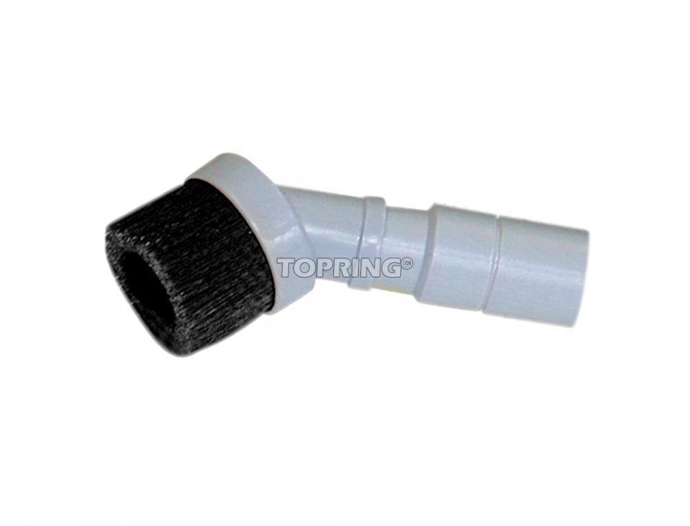 Brosse ronde 1-1/2 po D.E. pour aspirateur pour nettoyage corporel