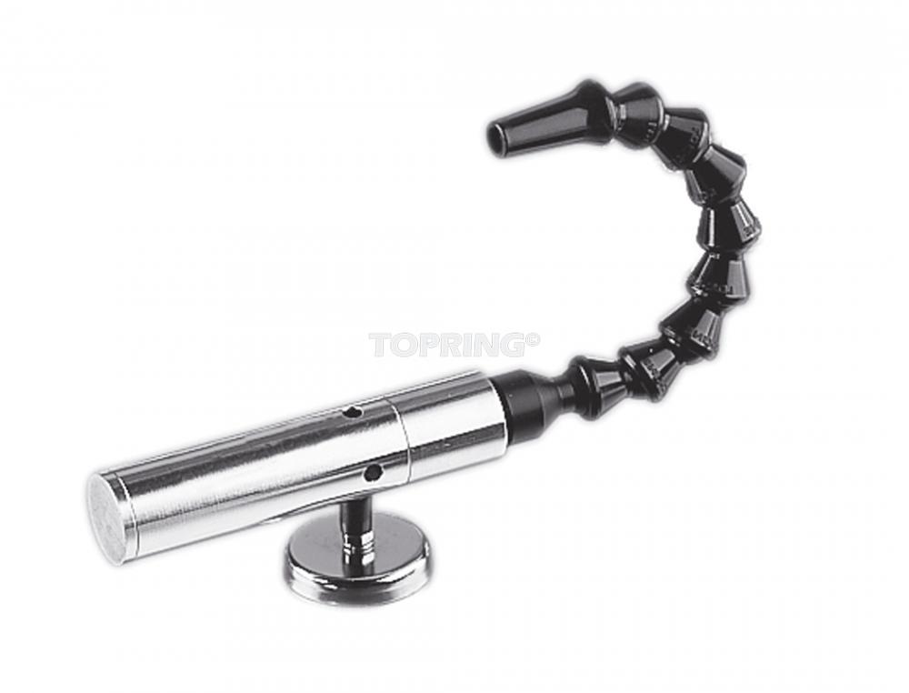 Pistolet refroidisseur ajustable en acier inoxydable avec tuyau orientable de 12 po