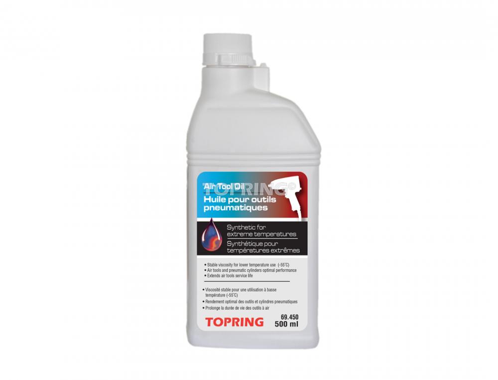 Huile synthétique pour outils à air 500 ml (12 unités)
