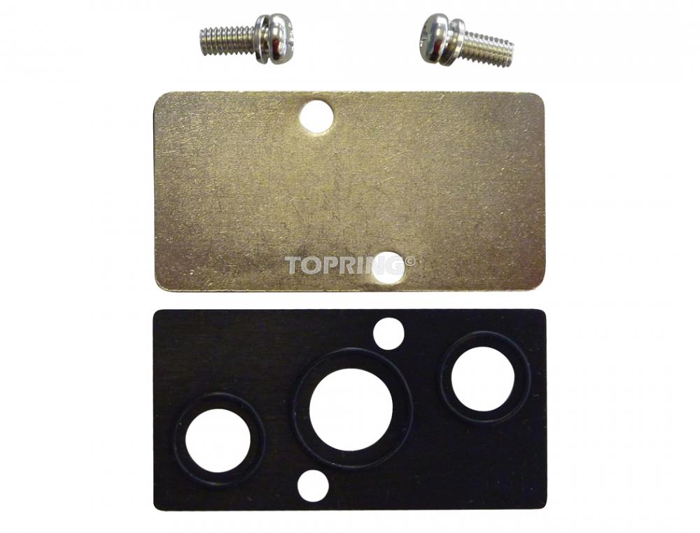 Plaque d&#39;obturation pour distributeur multivalves