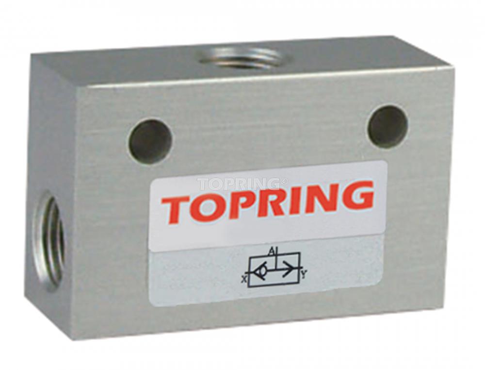 Soupape en aluminium ?  fonction logique 1/8 (F) NP