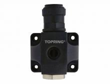 Topring 5.45 - Dist. alu 15mm x 3/8(F)NPT AIRLINE