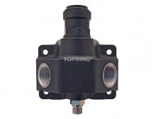 Topring 5.475 - Dist. alu 22mm x (2/3)1/2(F)NPT AIRLINE