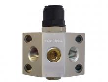 Topring 5.496 - Dist. alu 22mm x (2/3)3/8(F)NPT AIRLINE