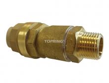 Topring 7.223 - Racc. (M) 22mm x 1/2(M)NPT métal QuickLINE