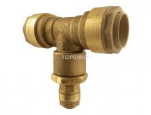 Topring 7.356 - Réducteur en "T" 50-22-50mm QuickLINE