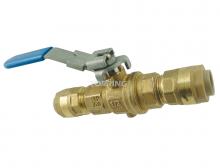 Topring 7.411 - Robinet quart de tour échap. sécu. 28mm QuickLINE