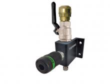 Topring 07.460.04 - Distributeur mural en aluminium avec 1 raccord rapide Ultraflo pour 22 mm S07