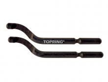 Topring 7.572 - Lames de rempl. (2) pour 07.571 QuickLINE