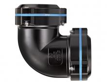 Topring 08.158 - Union en coude 90Â° en aluminium 100 mm S0