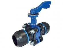 Topring 8.427 - Robinet quart de tour à papillon 80mm PPS CRN