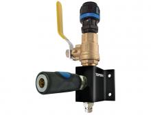 Topring 08.455.05 - Distributeur mural en aluminium avec 1 raccord rapide 1/4 industriel pour 20 mm S08
