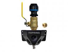 Topring 08.459 - Distributeur mural en aluminium 3 sorties 1/2 (F) NPT pour 25 mm S08