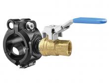 Topring 08.720.01 - Bride en aluminium pour per?§age sous pression 50 mm ?  1/2 (F) NPT S