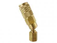 Topring 20.412C - Raccord rapide pivotant 1/4 universel en laiton 1/4 (F) NPT