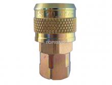 Topring 20.464 - Raccord rapide 1/4 industriel en laiton 3/8 (F) NPT (multiple de 10)