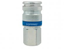 Topring 20.466 - Raccord rapide 1/4 industriel en acier 3/8 (F) NPT