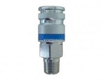Topring 20.686 - Raccord rapide 1/4 industriel en acier 1/2 (M) NPT