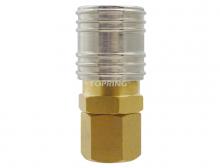 Topring 20.844.100 - Raccord rapide 1/4 industriel en laiton 1/4 (F) NPT (multiple de 100)