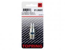 Topring 21.262C - Embout 3/8 industriel en acier 3/8 (M) NPT