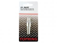 Topring 21.362C - Embout 3/8 industriel en acier avec barbillon pour tuyau 3/8