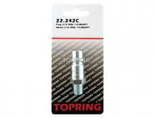 Topring 22.242C - Embout 1/2 industriel en acier 1/4 (M) NPT