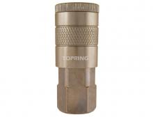 Topring 22.882 - Raccord rapide 1/2 industriel en acier 1/2 (F) NPT (multiple de 5)