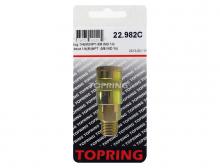 Topring 22.982C - Raccord rapide 1/2 industriel en acier 1/2 (M) NPT
