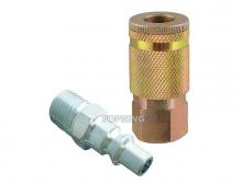 Topring 23.711C - Ensemble 1/4 Aro 210 avec raccord rapide en acier 1/4 (F) NPT et 1 embout