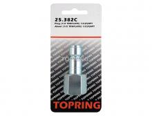Topring 25.382C - Embout 1/2 Truflate en acier 1/2 (F) NPT (multiple de 10)
