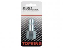 Topring 25.382C - Embout 1/2 Truflate en acier 1/2 (F) NPT (10 unités)