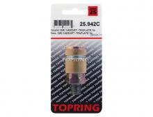 Topring 25.942C - Raccord rapide 3/8 Truflate en acier 1/4 (F) NPT