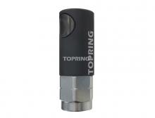 Topring 30.557 - Raccord rapide 8 mm St?¤ubli en aluminium 1/4 (F) NP