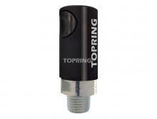 Topring 30.888 - Raccord rapide 8 mm St?¤ubli en aluminium 3/8 (M) NP