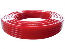Topring 35.124.05 - Tube rouge en polyur?Šthane 1/4 D.E. de 100 pied