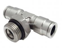 Topring 39.85 - Jonct. (M) "T" piv. 4mm x 1/8(M)BSPP TOPFIT