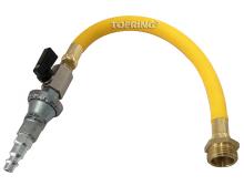Topring 41.943C - Adaptateur pour purge d'eau (M) avec r?Šgulateur de pressio