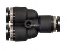 Topring 42.55 - Union en "Y" triple 8mm x 8mm TOPFIT