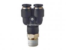 Topring 42.76 - Racc. (M) en "Y" 12mm x 3/8(M)BSPT TOPFIT