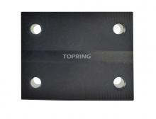 Topring 47.596 - Espaceur 18 mm pour distributeur en aluminium avec 1 sortie