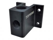 Topring 47.605 - Distributeur en aluminium 1/2 (F) BSPP avec 1 sortie 3/8 (F) NPT