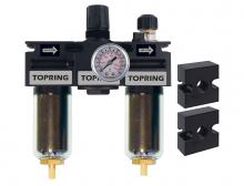 Topring 50.528 - F+R+L 1/4 MEDIUM auto Zinc+transp