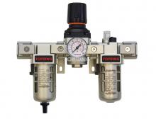 Topring 51.316 - Unit?Š combin?Še FRL 5 microns 5 ?  125 PSI 3/8 (F) NPT 53 SCFM