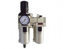 Topring 51.521 - Filtre régulateur 5 microns 5 à 125 PSI et lubrificateur 3/4 (F) NPT S51