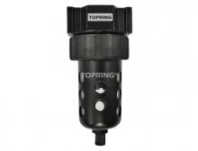 Topring 52.136 - Filtre 40 microns avec bol en polycarbonate 3/8 (F) NPT S52