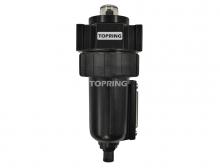 Topring 52.933 - Filtre coalescent 0.01 micron avec bol en zinc 3/8 (F) NPT S52