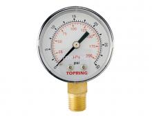 Topring 55.3 - Manomètre 2-1/2" - 1/4NPT LM 0-30